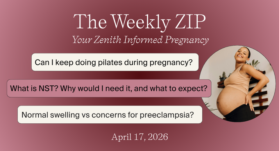 Swelling, pilates, and Black Maternal Health Week