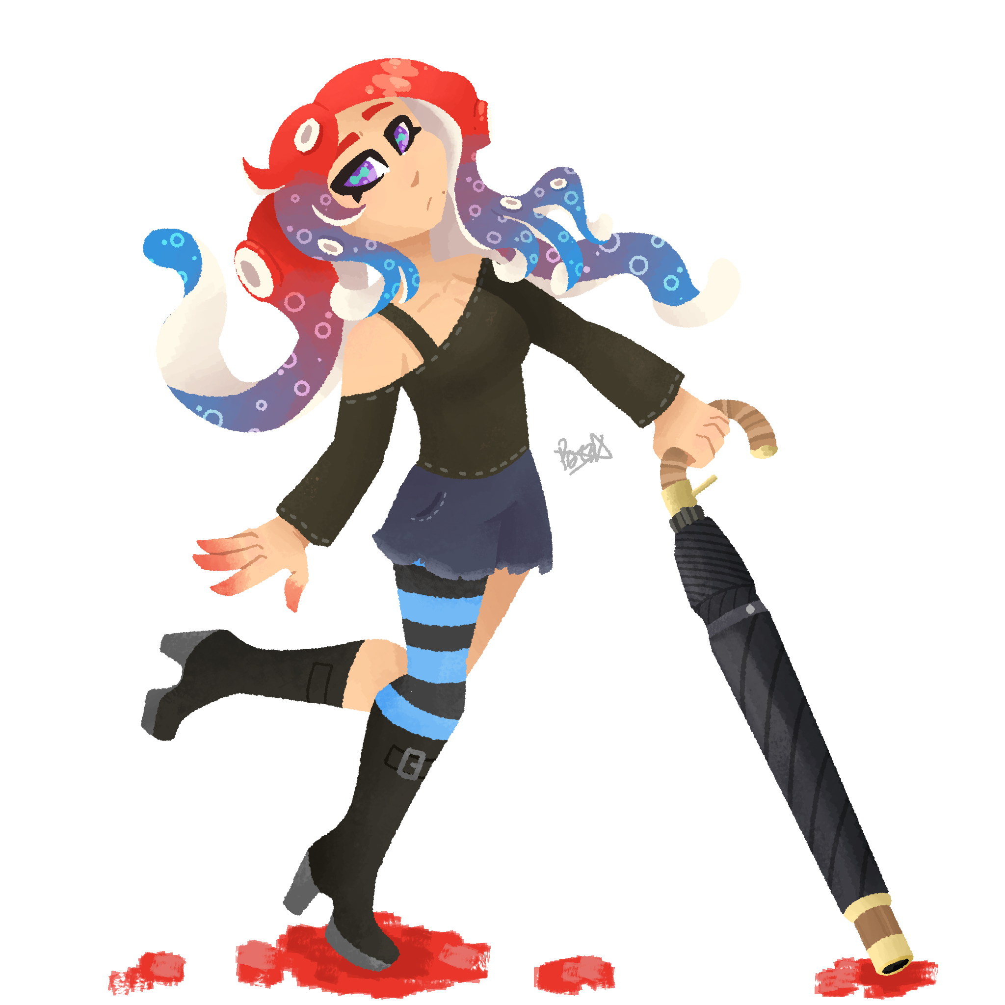 Solar’s Splatoon OC, Amaryllis