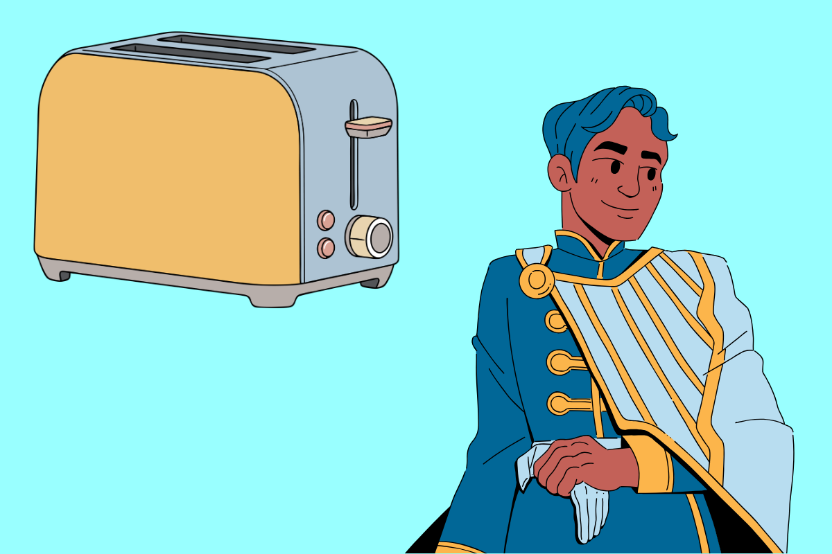 Toaster to prince Gijinka