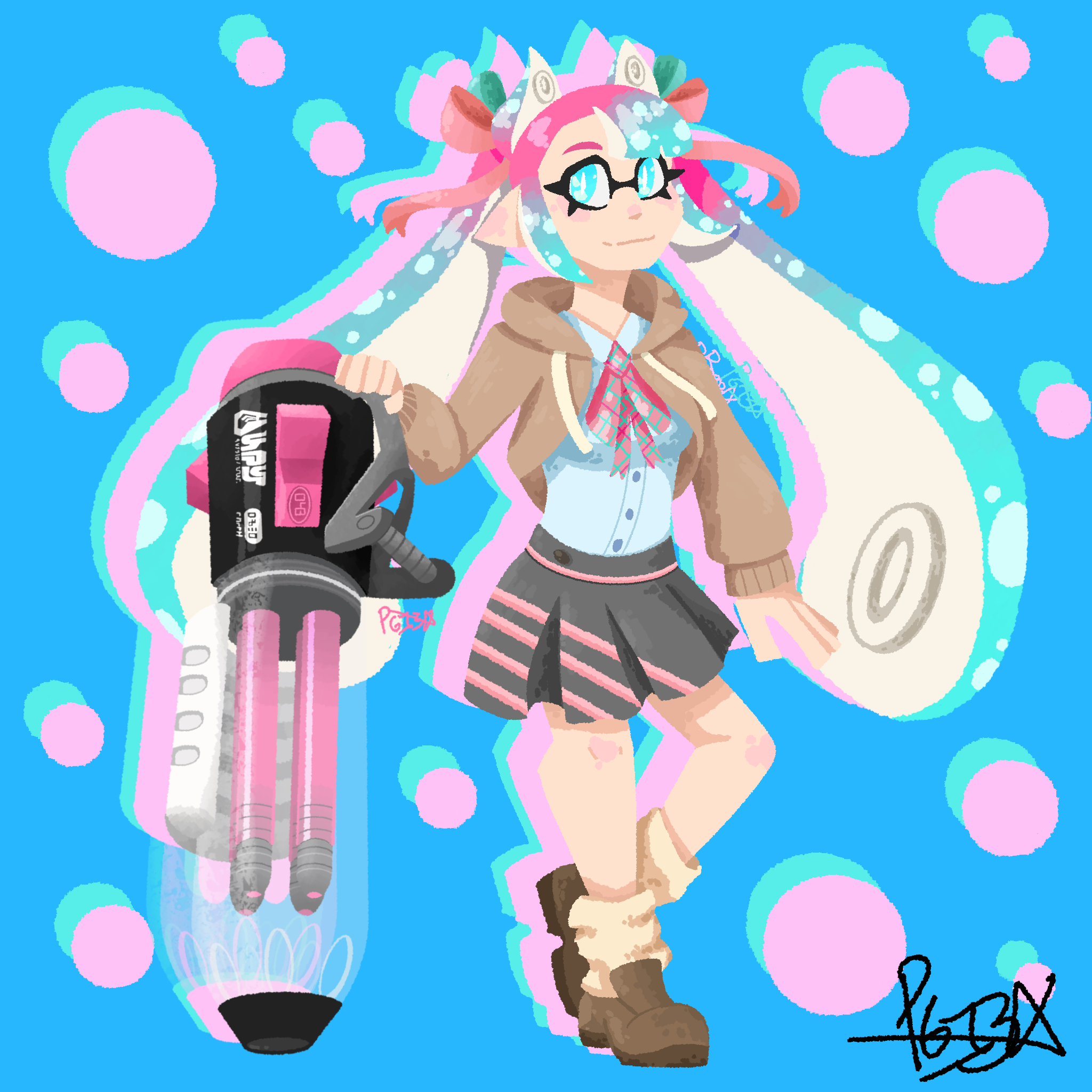 Solar’s Splatoon OC, Soda.