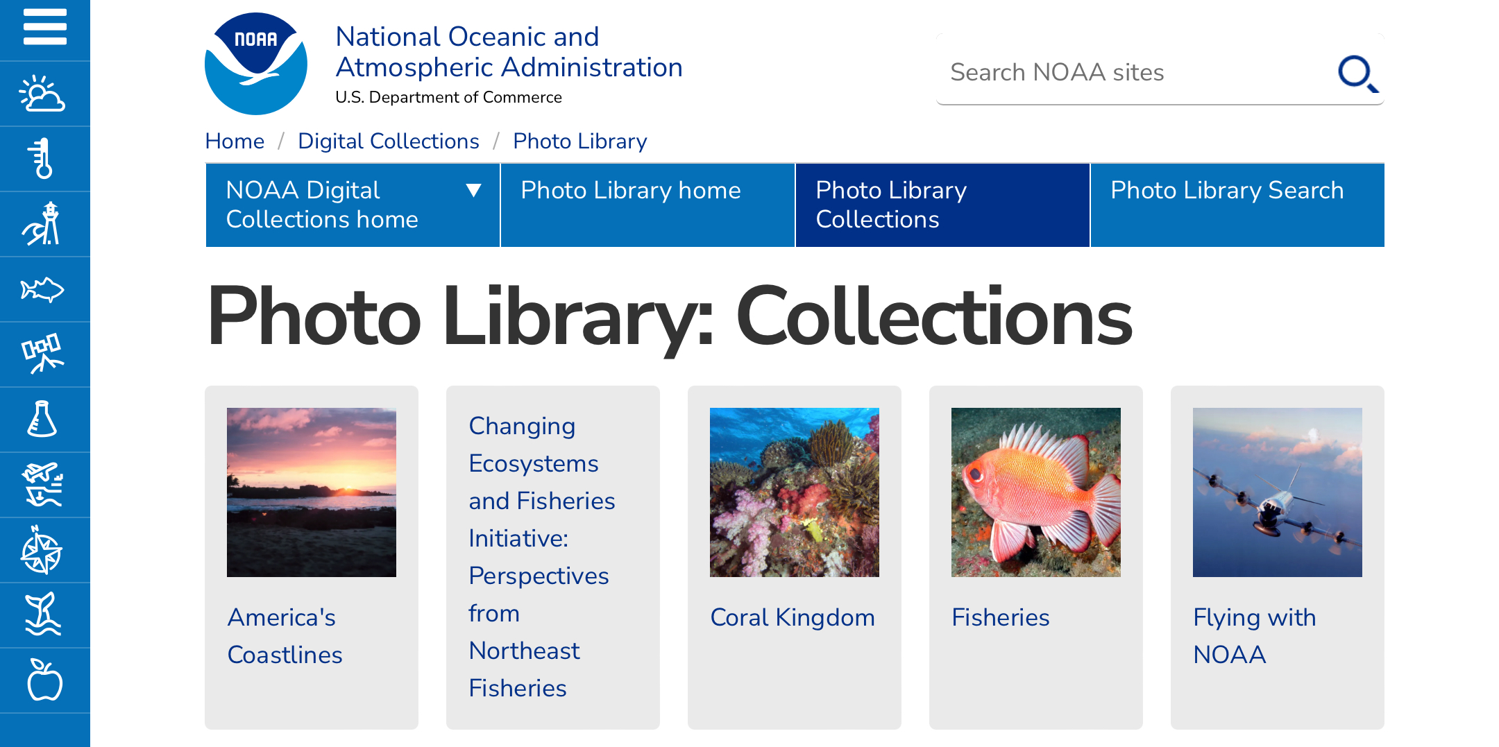 The NOAA has the best image references of sea creatures.
