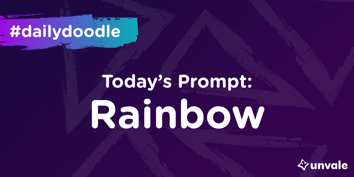 #DailyDoodle 46 - Rainbow