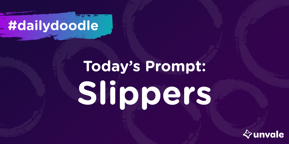 #DailyDoodle 61 - Slippers