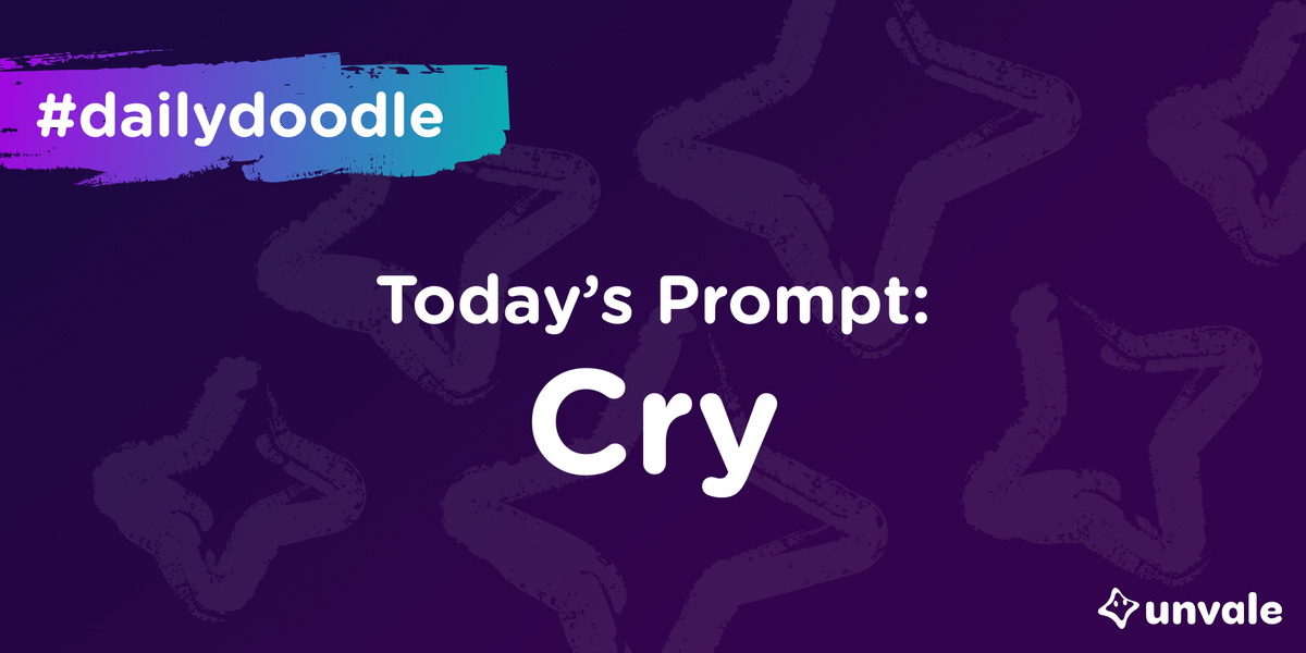 #DailyDoodle 21 - Cry