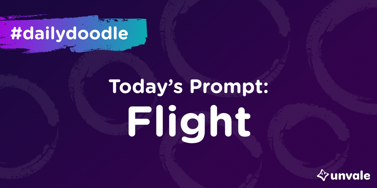 #DailyDoodle 169 - Flight