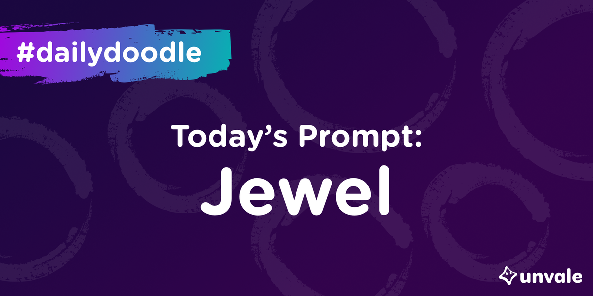 #DailyDoodle 240 - Jewel