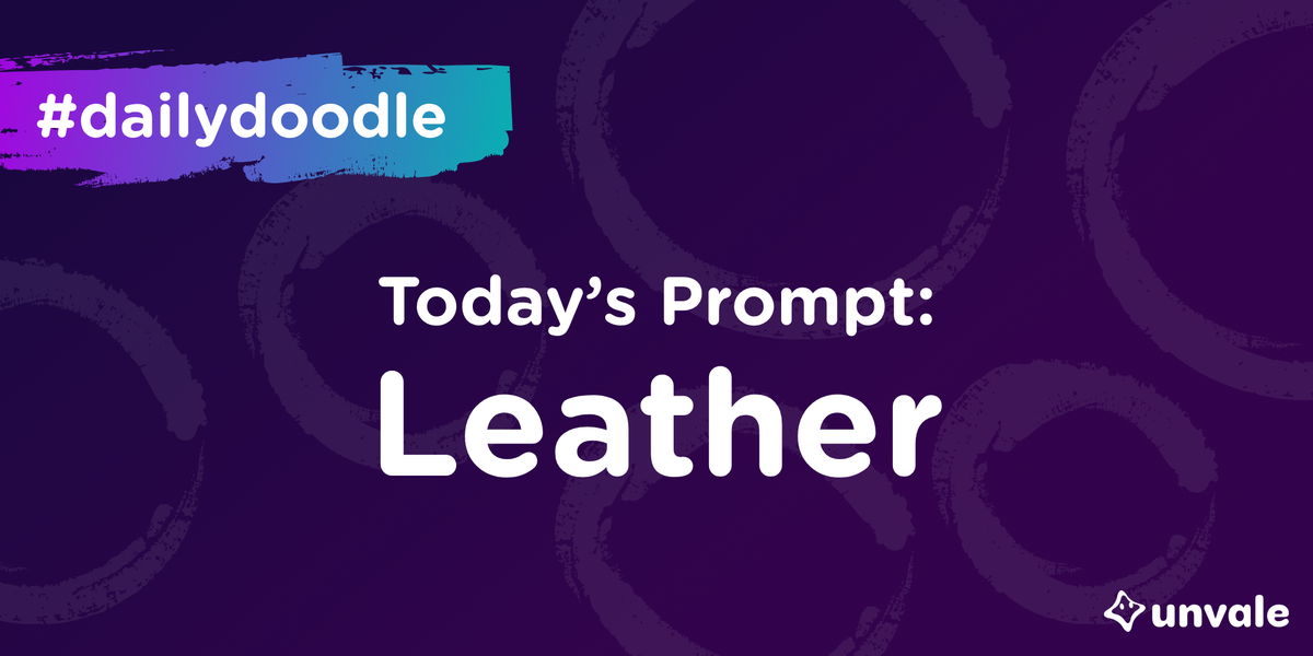 #DailyDoodle 168 - Leather