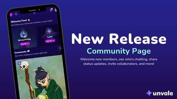 Changelog: Community Page