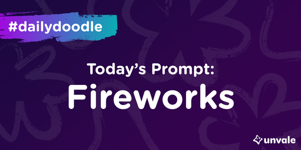 #DailyDoodle 70 - Fireworks