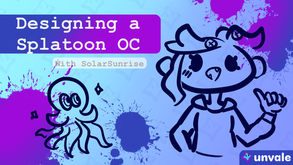 Designing a Splatoon OC with Solar Sunrise