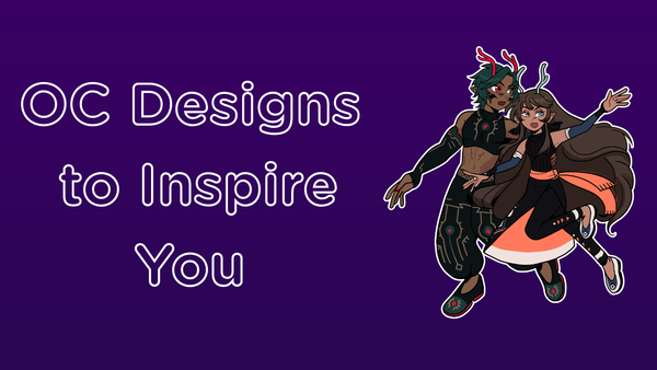 OC design inspiration with fantasy characters