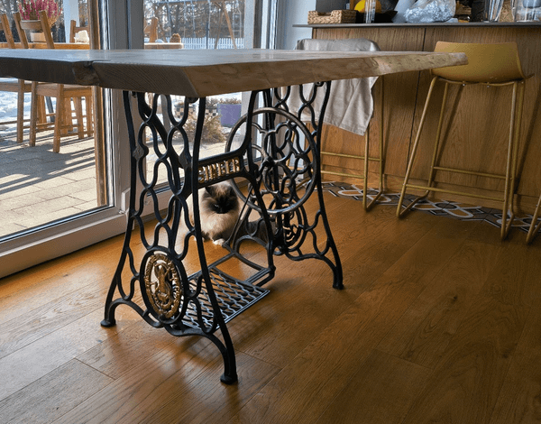 Jesionowy Blat z Live Edge