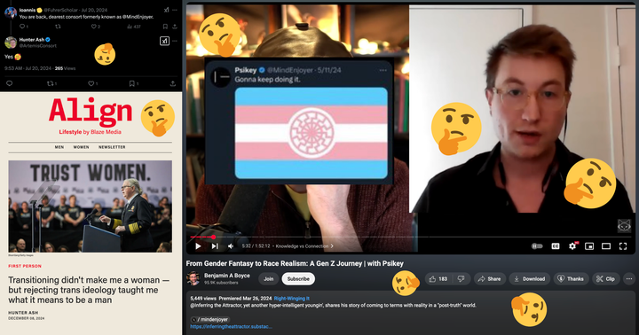 "Pre-Chewing Nick Land": The Racist Accelerationism of Detransitioner Hunter Ash