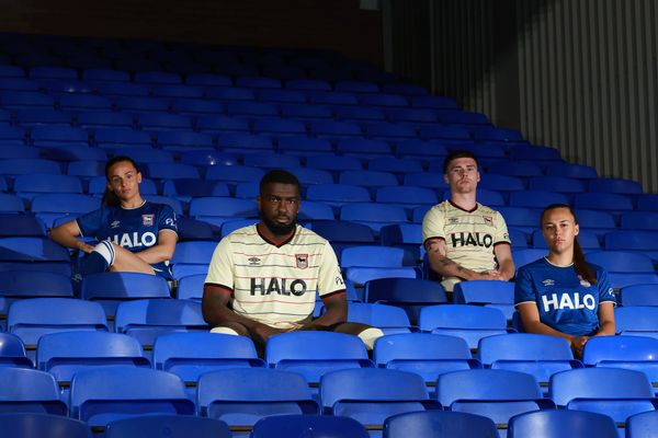 Ipswich Town FC release their home and away kits for the 26/27 season