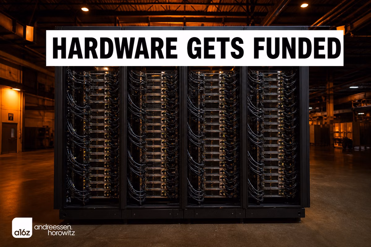 a16z puts $1.1B into the physical gear behind AI Feature Image