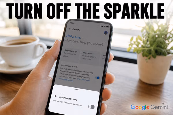 Google makes the Gemini sparkle optional, keeps the hidden check Feature Image
