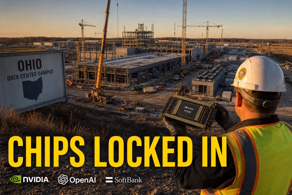 Nvidia just locked the chips at OpenAI’s Ohio campus, and offered $105 billion to help build it Feature Image