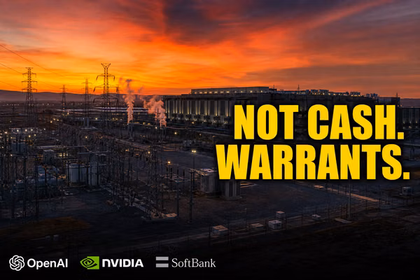 OpenAI reportedly got $5.5 billion in warrants from a SoftBank power company Feature Image