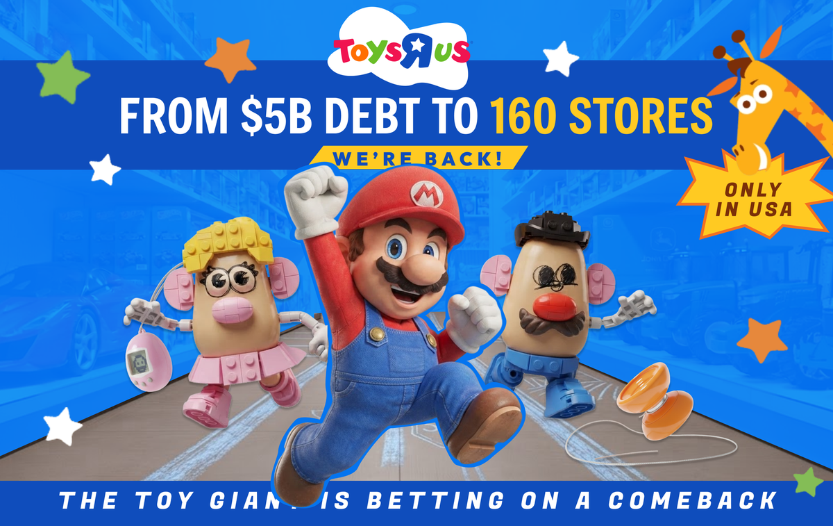 Toys R Us is back, Venezuela moves gold to the US, Iran's economy, War Risk Premiums and McDonald's is betting on chicken