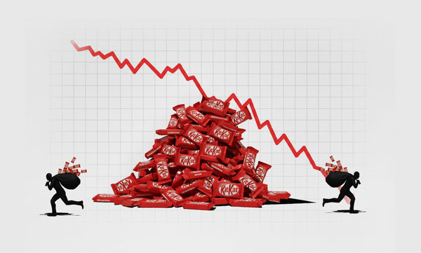 Lessons from the fall of the Roman Empire, Apple's Secret (its in the wrist), Its not just oil, $25B Platform with no banking and the KitKat heist.