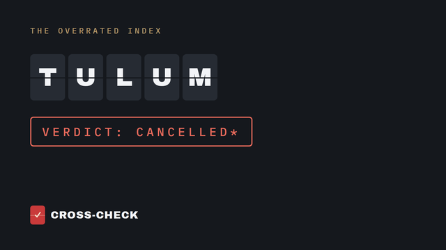 Tulum: the board's first CANCELLED, three days after Mexico launched a rescue plan