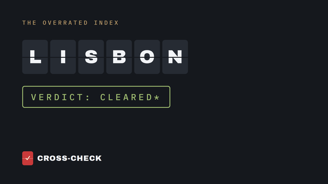 Lisbon: CLEARED, with one condition. It's a month.
