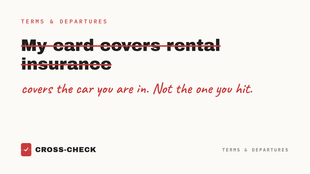 Five states where declining the rental counter's coverage can leave you uninsured