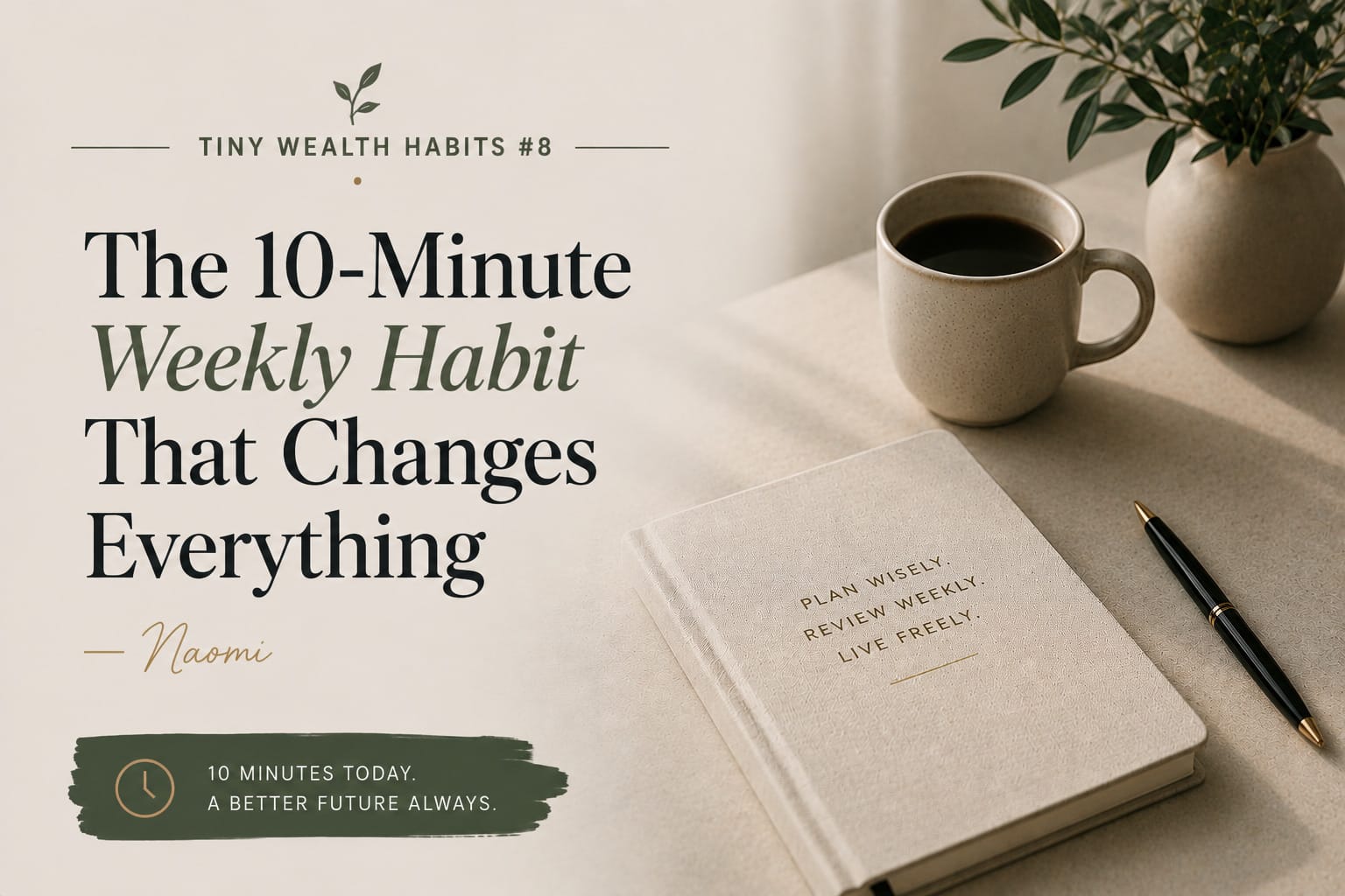 The 10-Minute Weekly Habit That Changes Everything