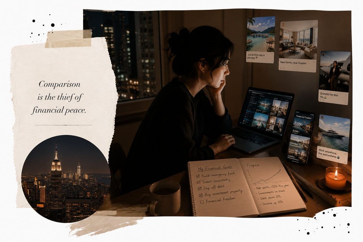 The Internet Makes Wealth Building Emotionally Harder