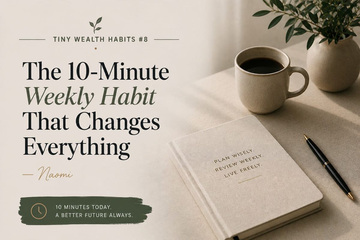 The 10-Minute Weekly Habit That Changes Everything