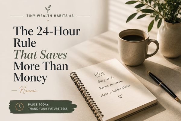 The 24-Hour Rule That Saves More Than Money