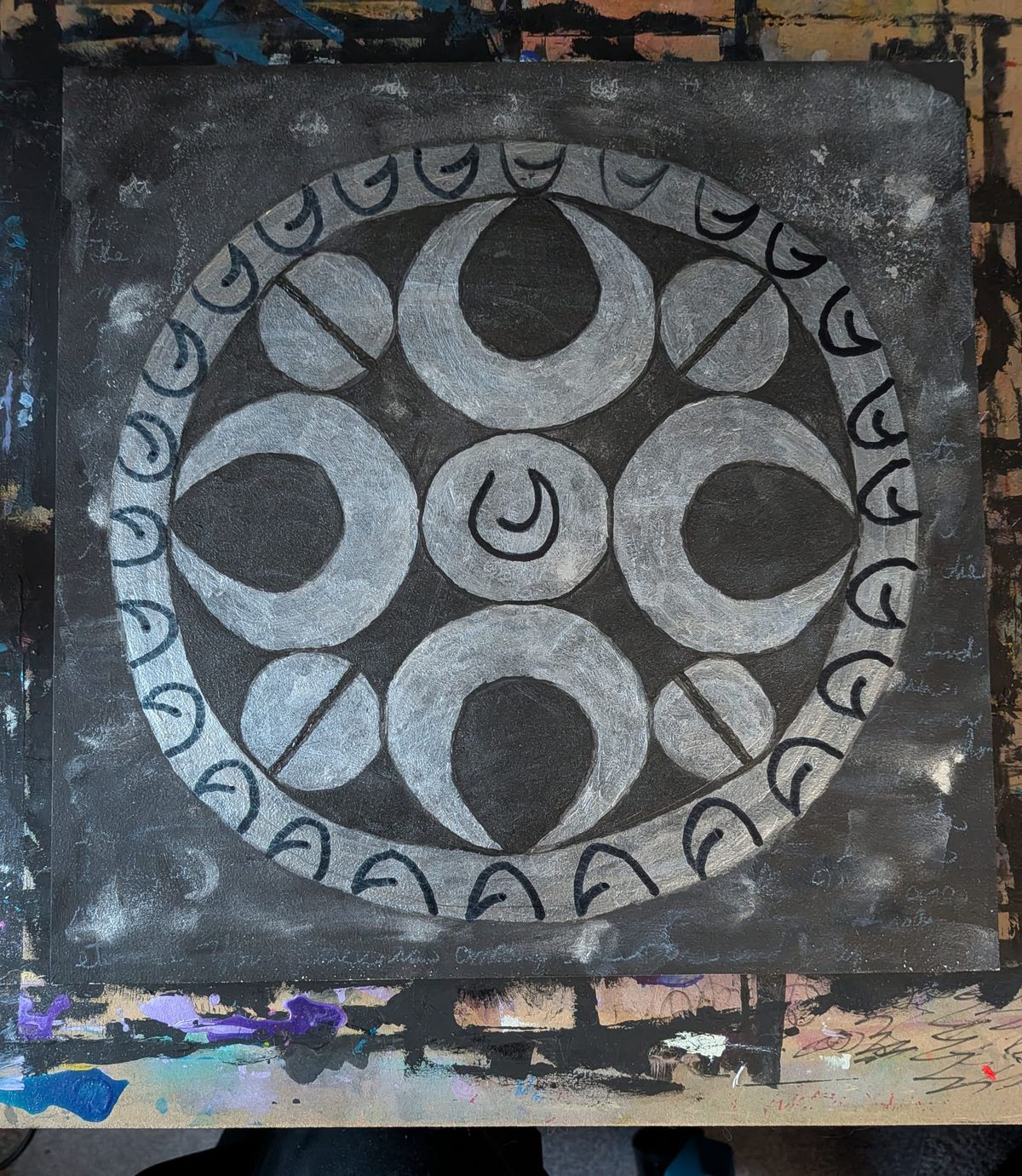 Elemental Mandalas: Moon