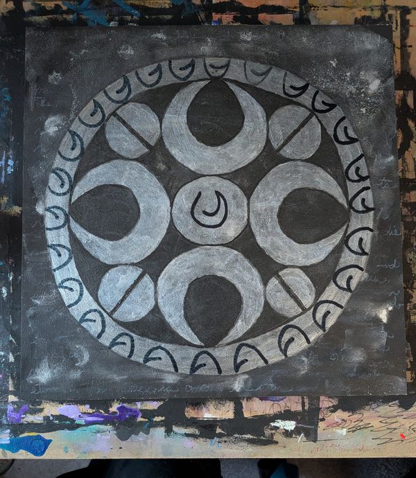 Elemental Mandalas: Moon