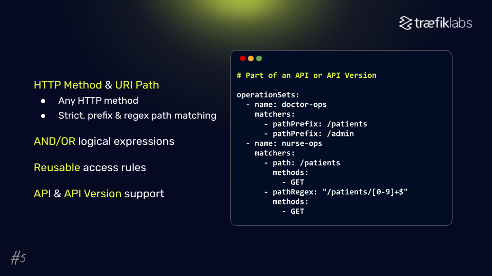 granular access control example