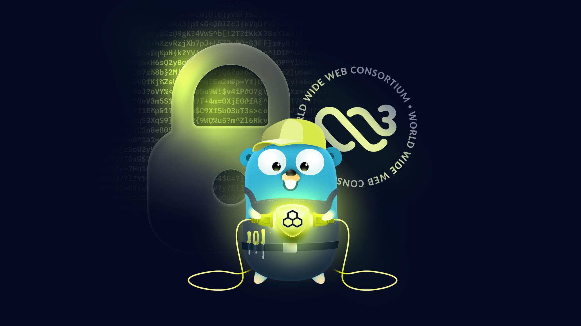 Image of Traefik Hub gopher securing public scripts with Web Crypto API