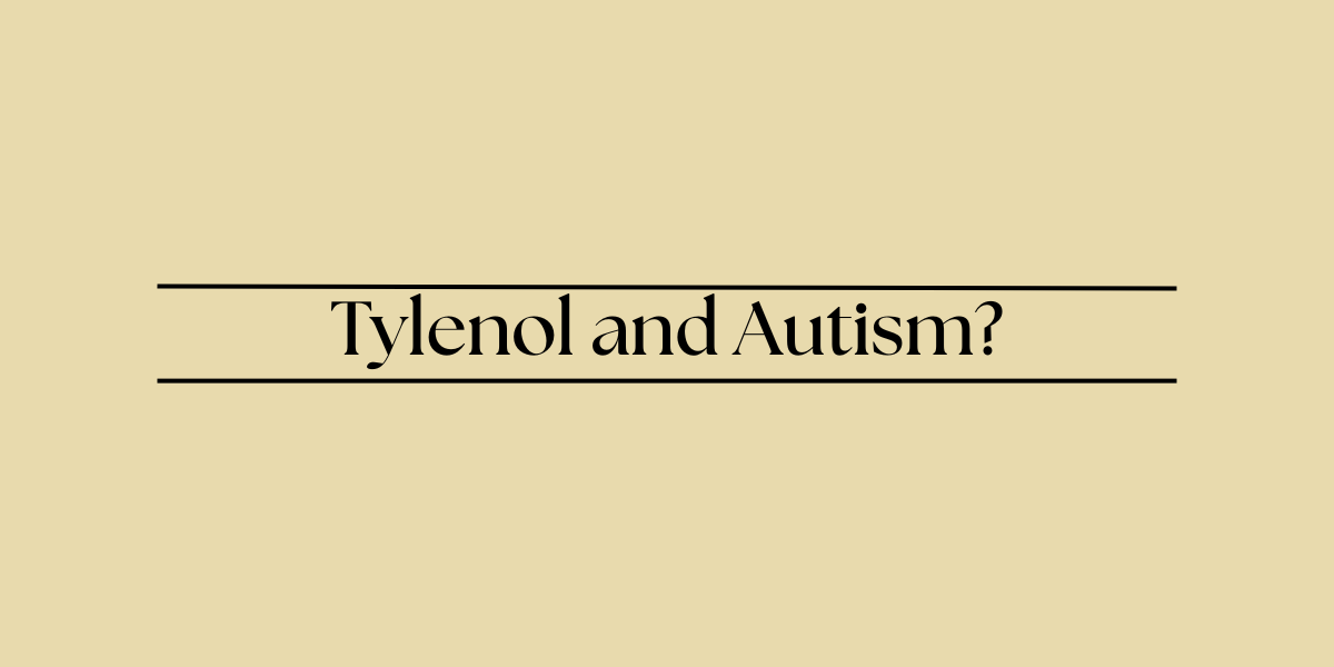 Tylenol and Autism?
