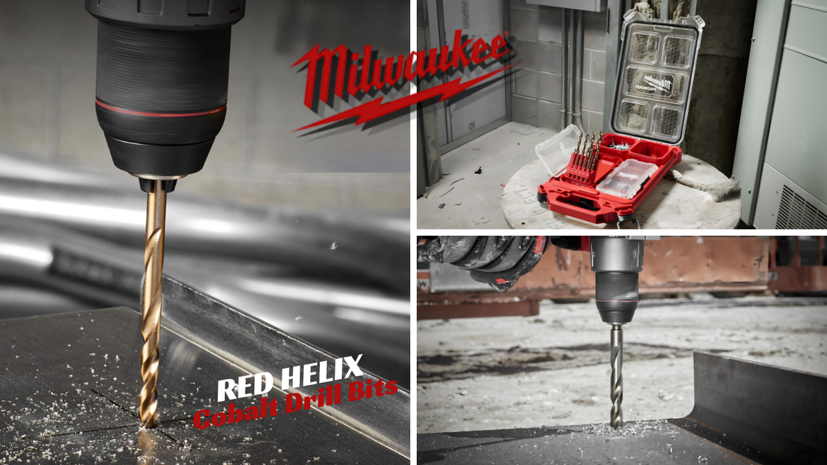 MILWAUKEE Red Cobalt 19-teiliger HSS-Co-Bohrer-Kassette – 135° Spitzenwinkel, Für Stahl & Eisen