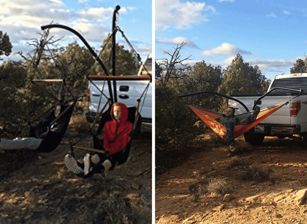 Relax And Enjoy The View With A Trailer Hitch Hammock