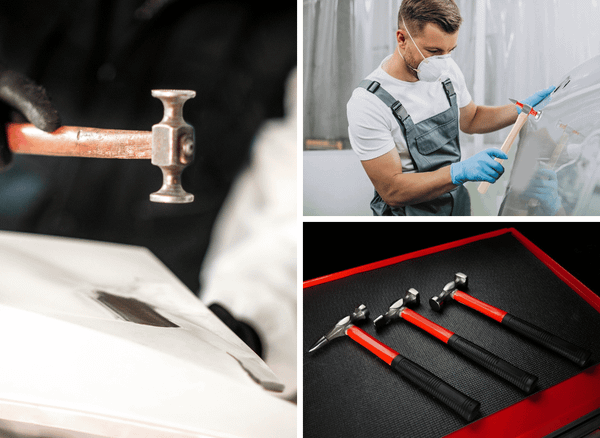 Hammering Out Repairs With A Hammer and Dolly Set