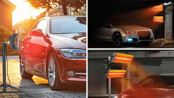 Fast & Efficient Drying With An Infrared Paint Curing Lamp
