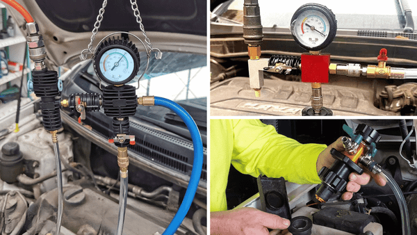 Refill With A Cooling System Vacuum Purge and Refill Kit