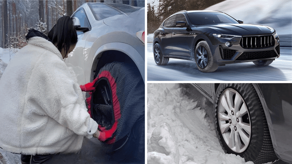 Tire Snow Socks For Safer Winter Driving