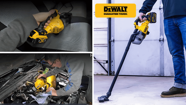 DeWalt Cordless Vacuum Cleaner For Wet and Dry Cleaning