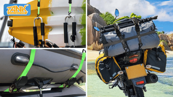 TANK Powersport USA Tie Down Straps For A Secure Load
