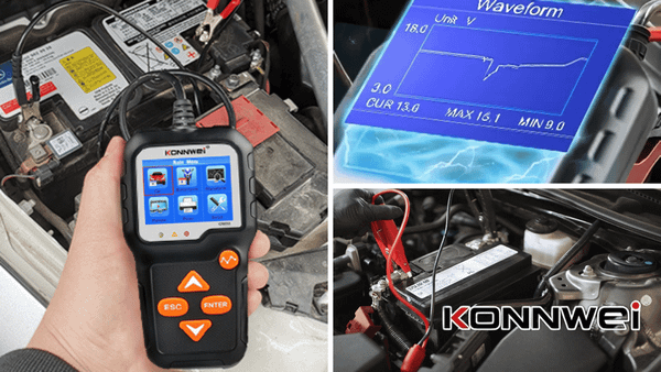 KW650 KONNWEI  Battery Tester Review