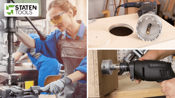 Precision Cutting With the Staten Tools TCT Hole Saw Kit