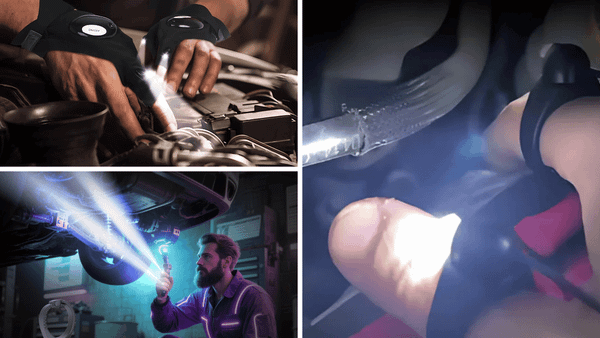 Hands-Free Finger Flashlights For Ultimate Mobility