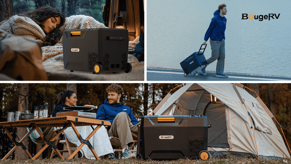 BougeRV Fridge: CRX2 12 Volt Dual Zone Car Refrigerator