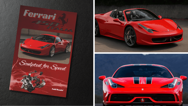 Ferrari 458: Sculpted for Speed