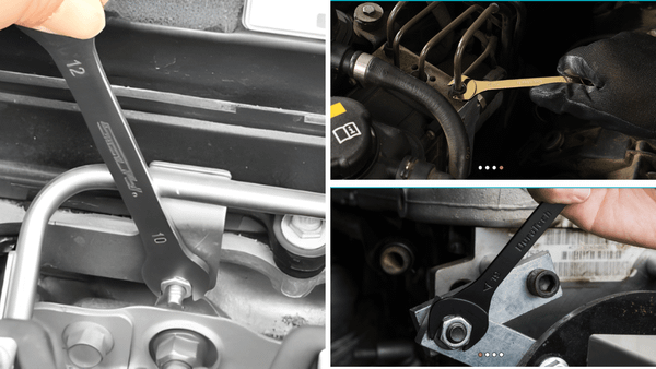 Access Tight Spaces With A Super Thin Open-End Wrench Set